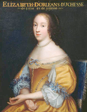 lisabeth Marguerite d'Orlans - par Beaubrun - en 1667